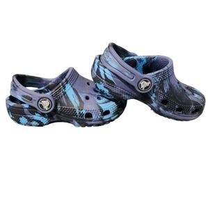 EUC Iconic Crocs Comfort Toddler Size 7